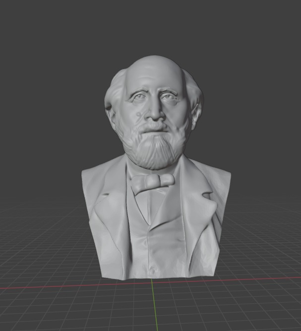 William Magear Tweed 3D print model_1
