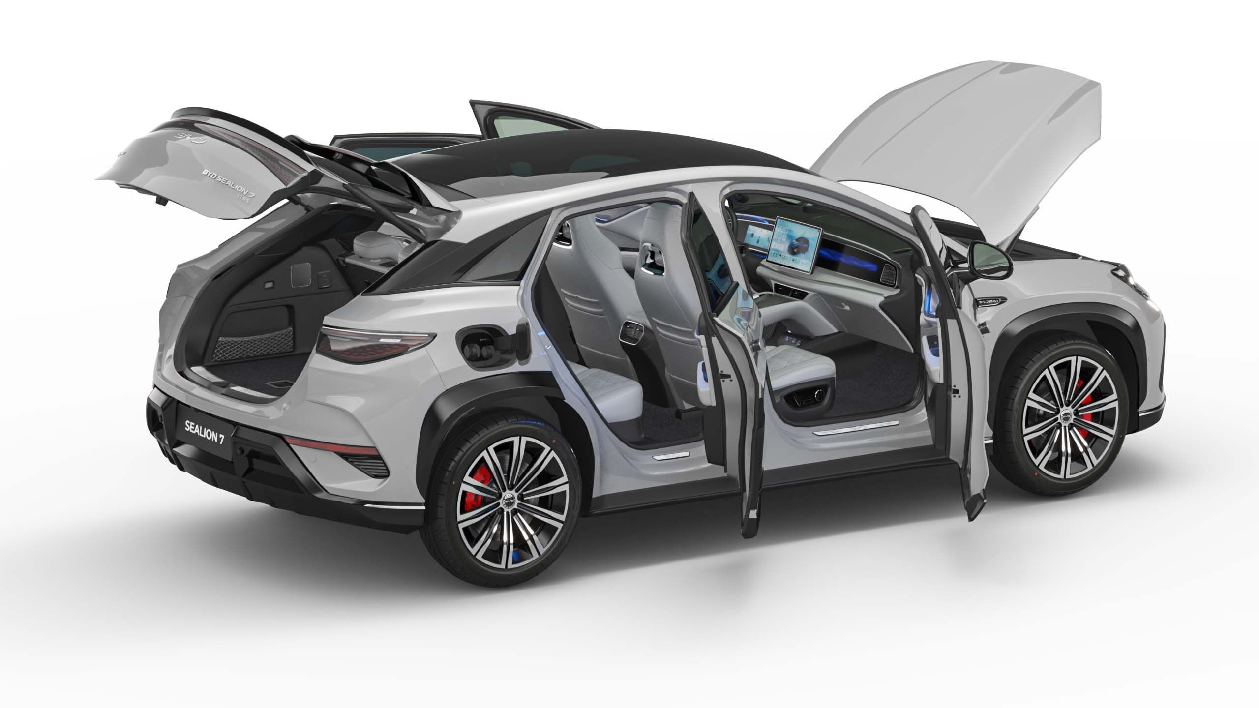 2025 BYD Sealion 7 With Interior 3D model_8
