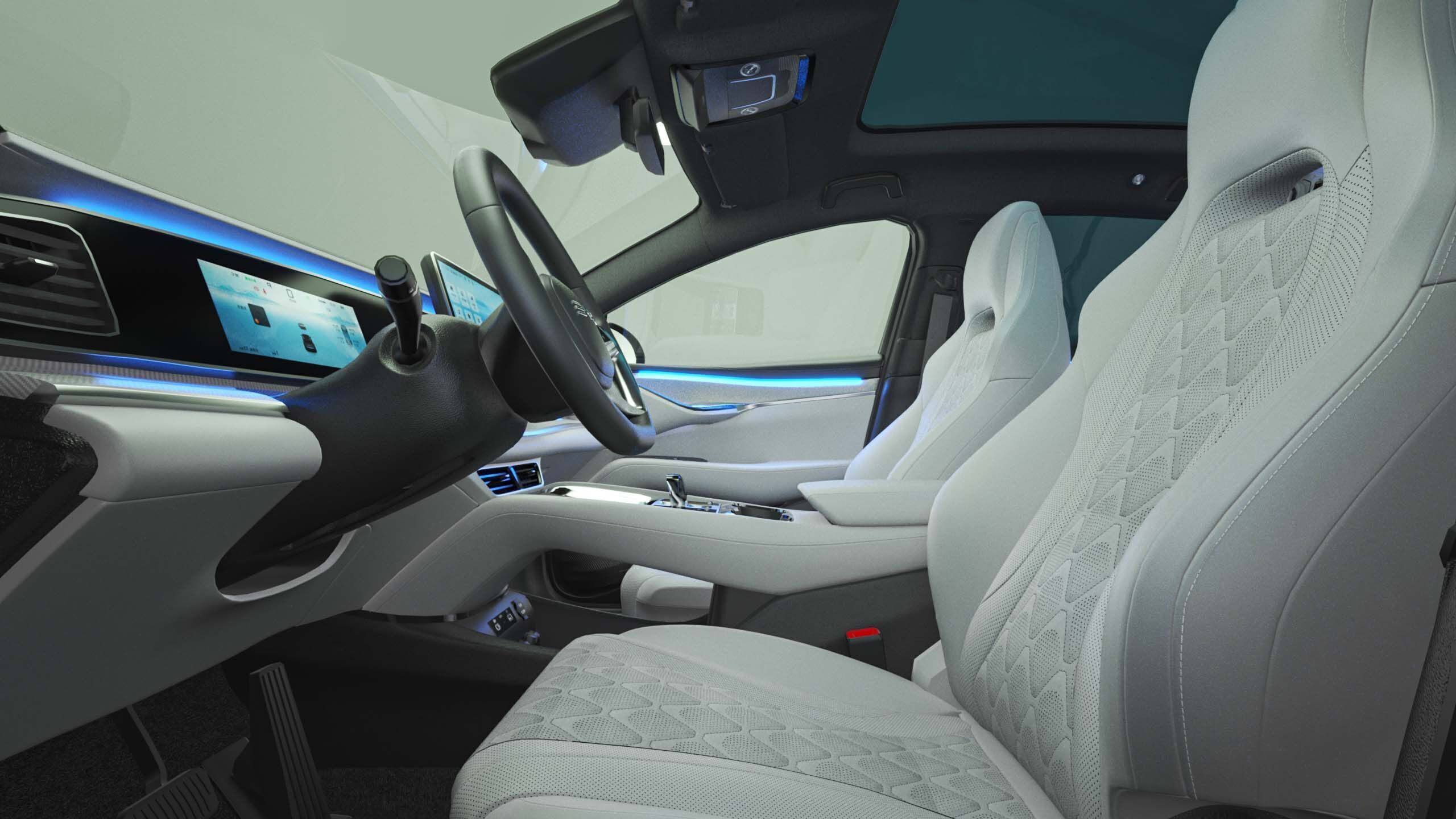 2025 BYD Sealion 7 With Interior 3D model_11