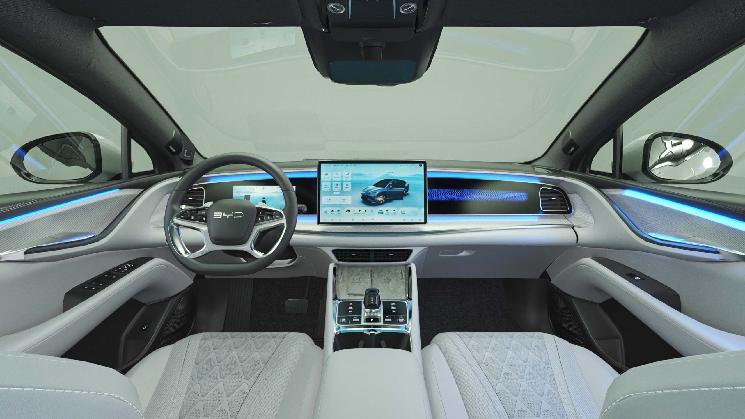 2025 BYD Sealion 7 With Interior 3D model_10