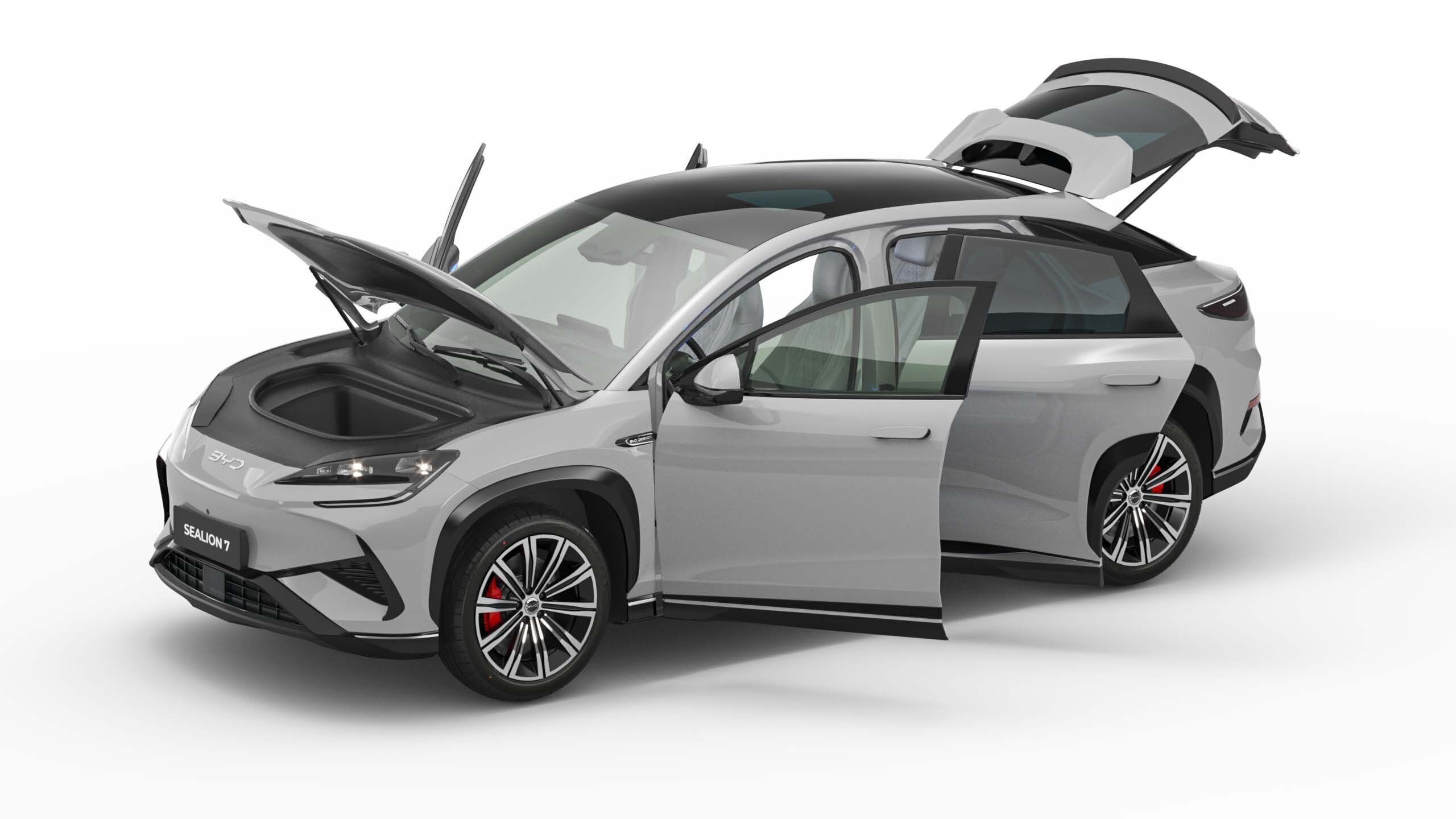 2025 BYD Sealion 7 With Interior 3D model_7