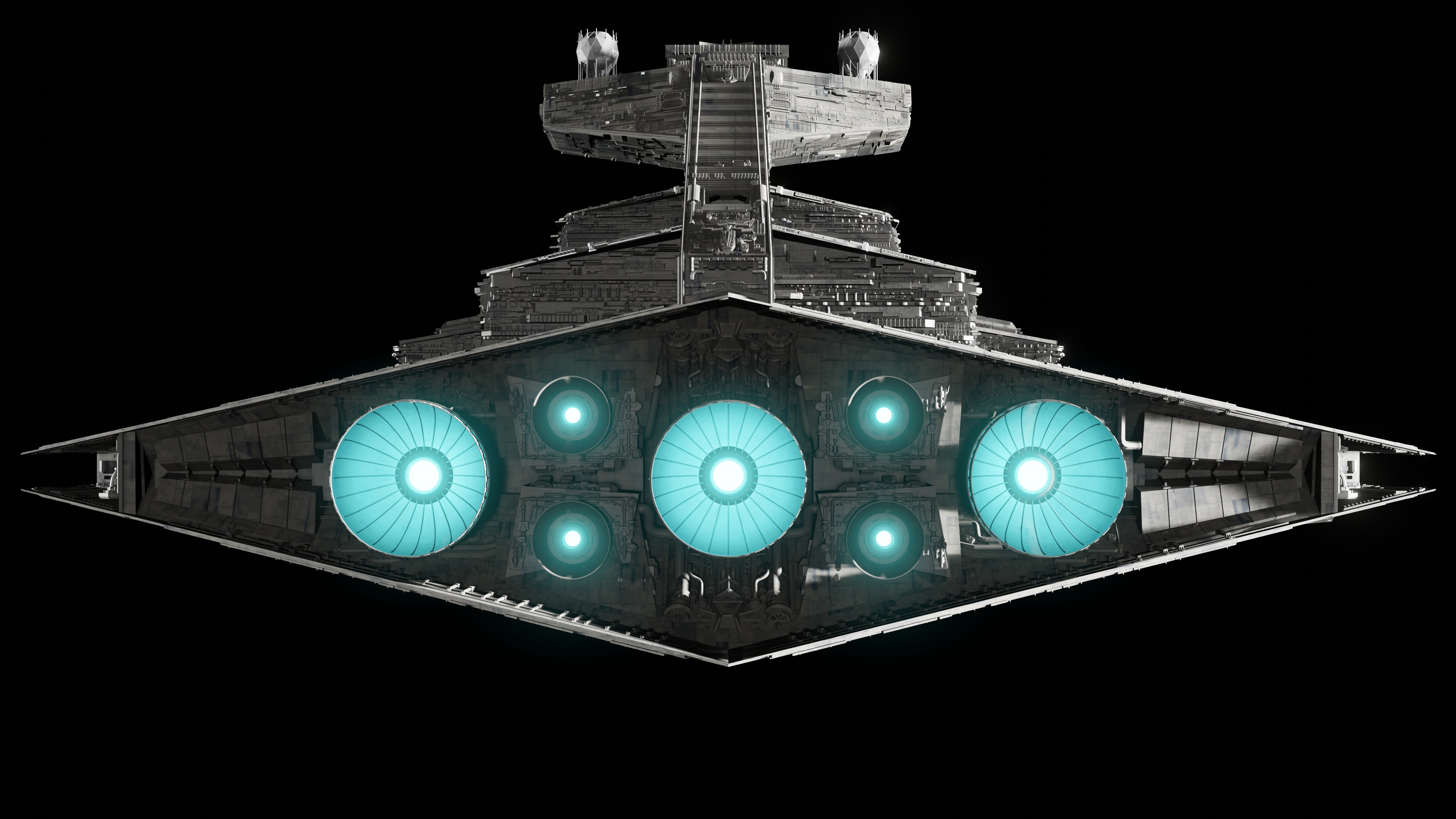 Star Wars Star Destroyer 3D model_14