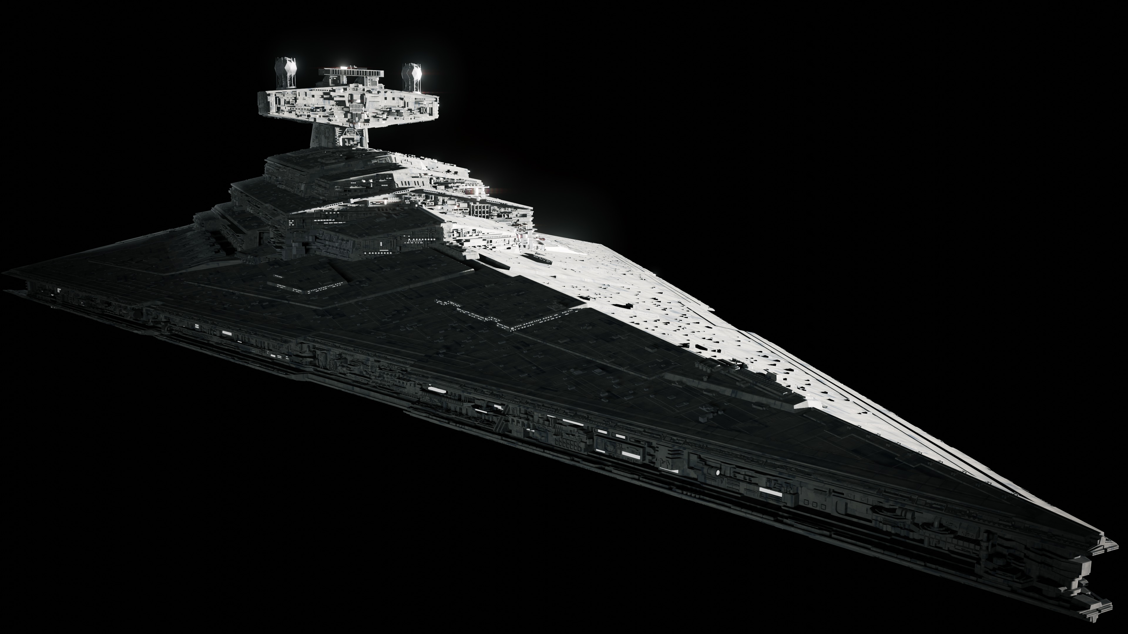 Star Wars Star Destroyer 3D model_11
