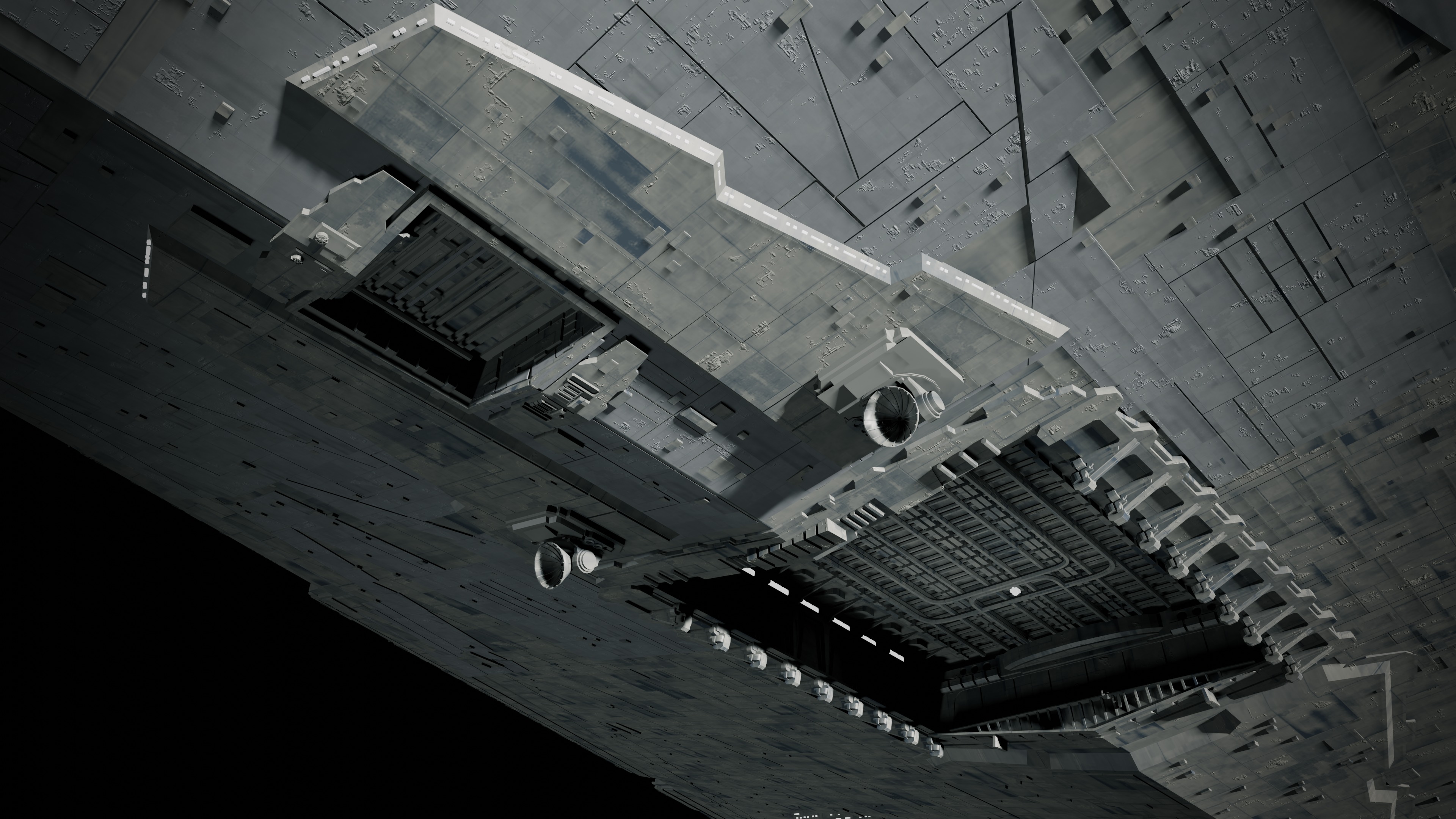 Star Wars Star Destroyer 3D model_5