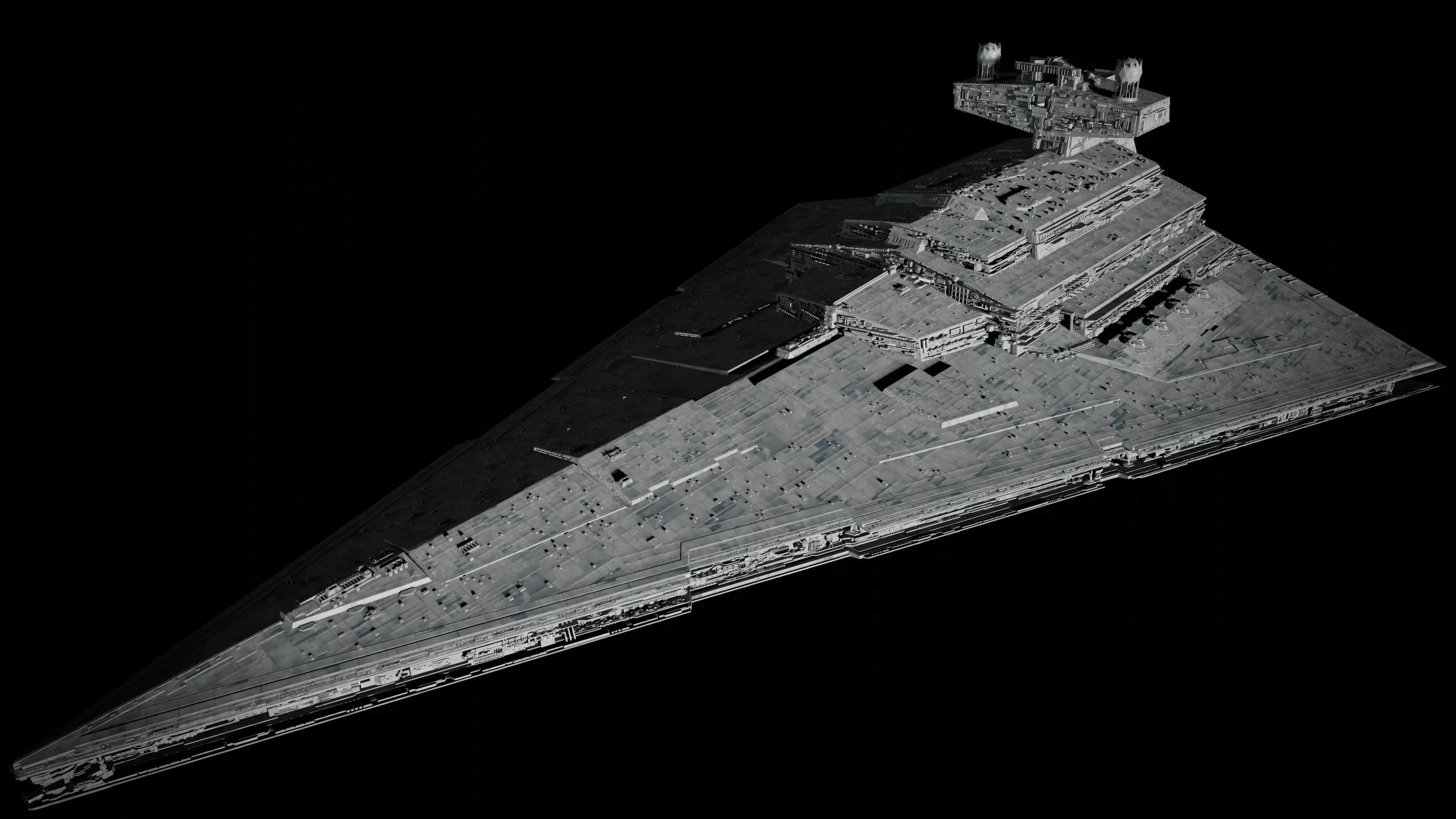Star Wars Star Destroyer 3D model_0