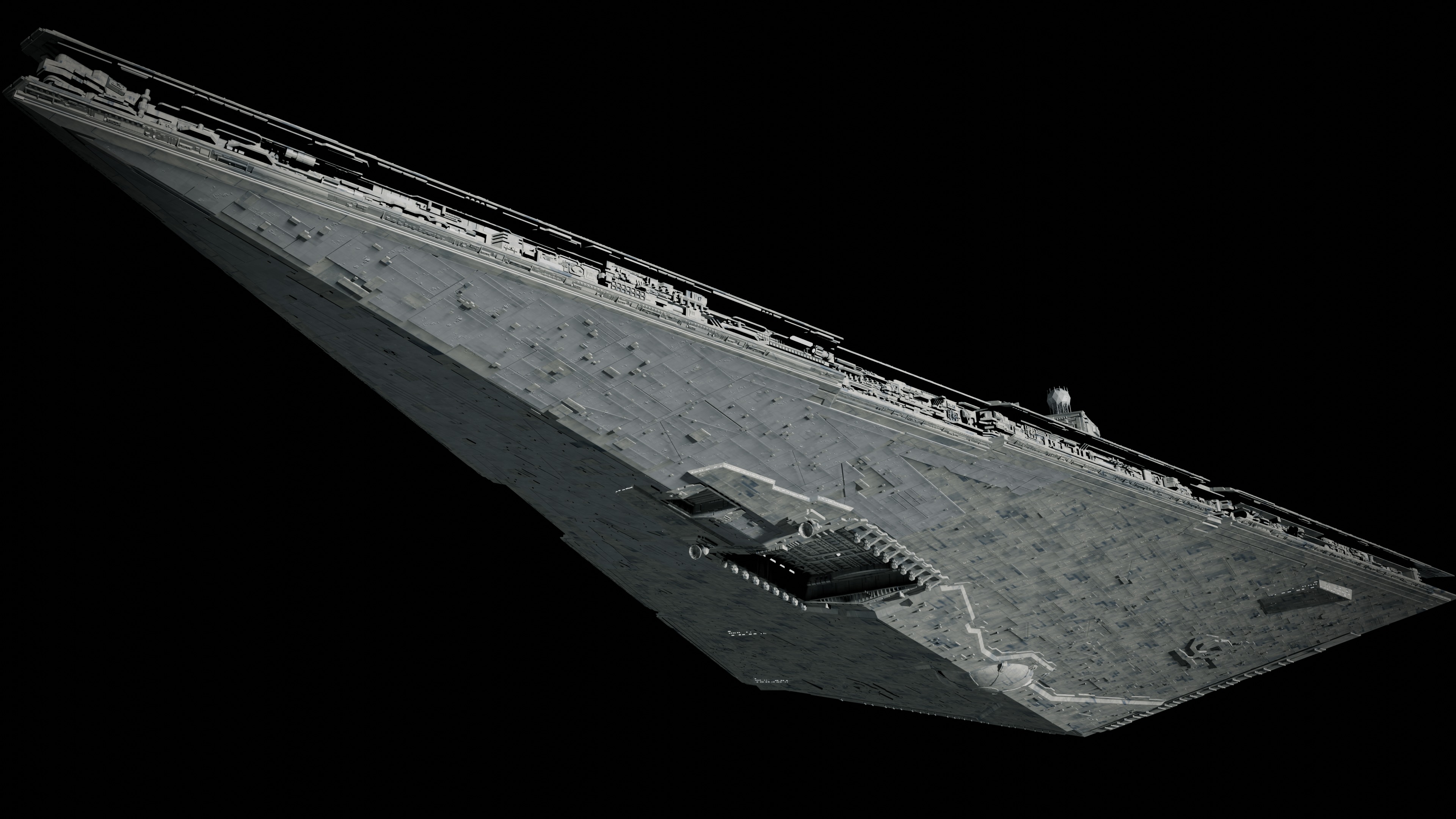 Star Wars Star Destroyer 3D model_4