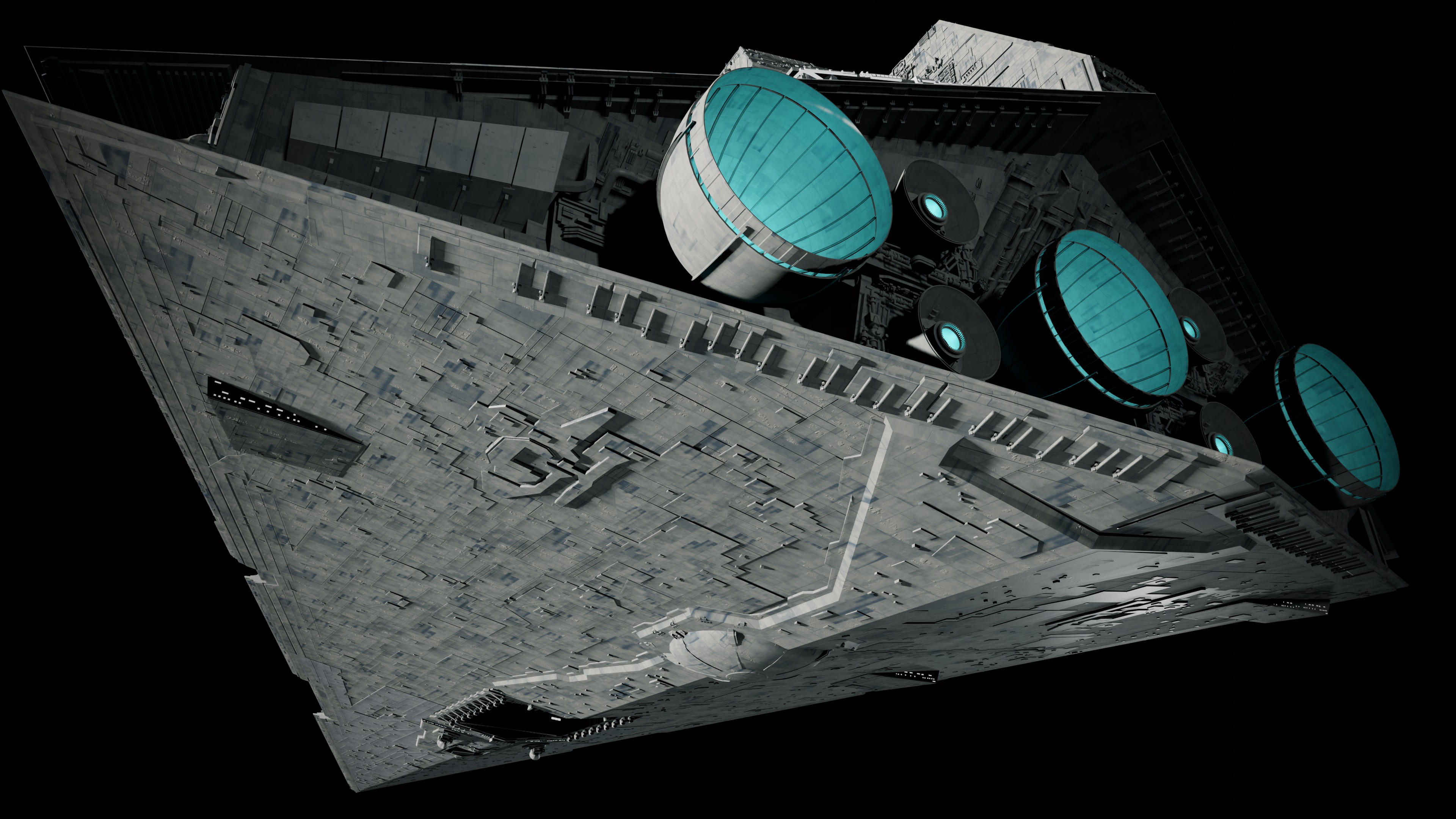 Star Wars Star Destroyer 3D model_6