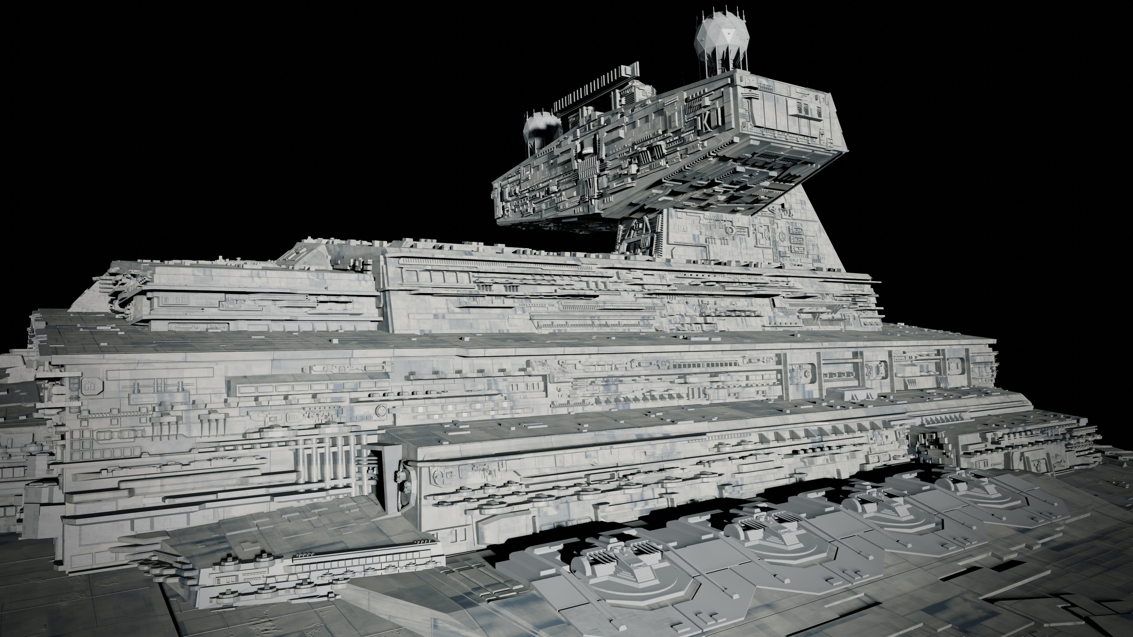 Star Wars Star Destroyer 3D model_3
