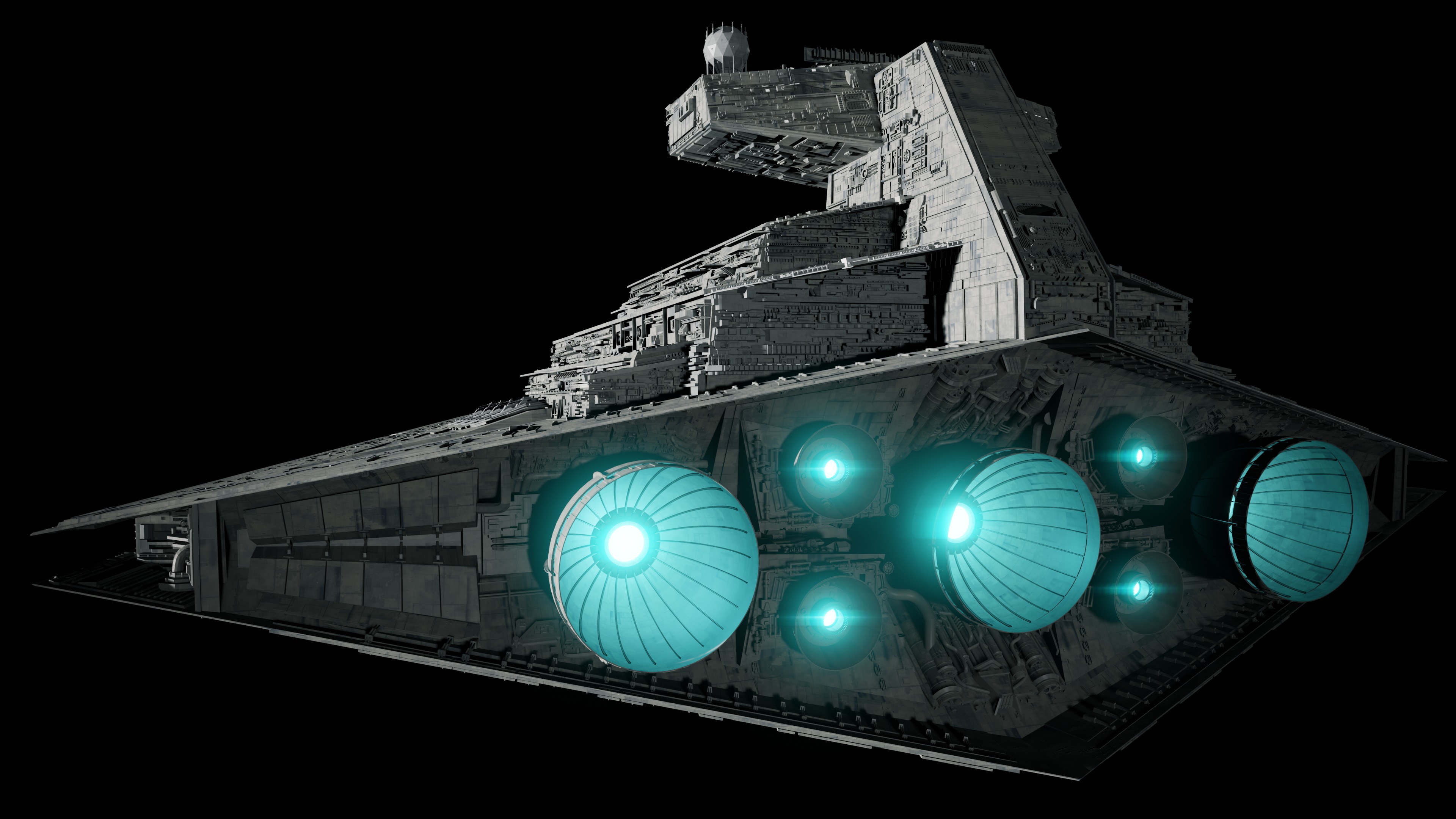 Star Wars Star Destroyer 3D model_7