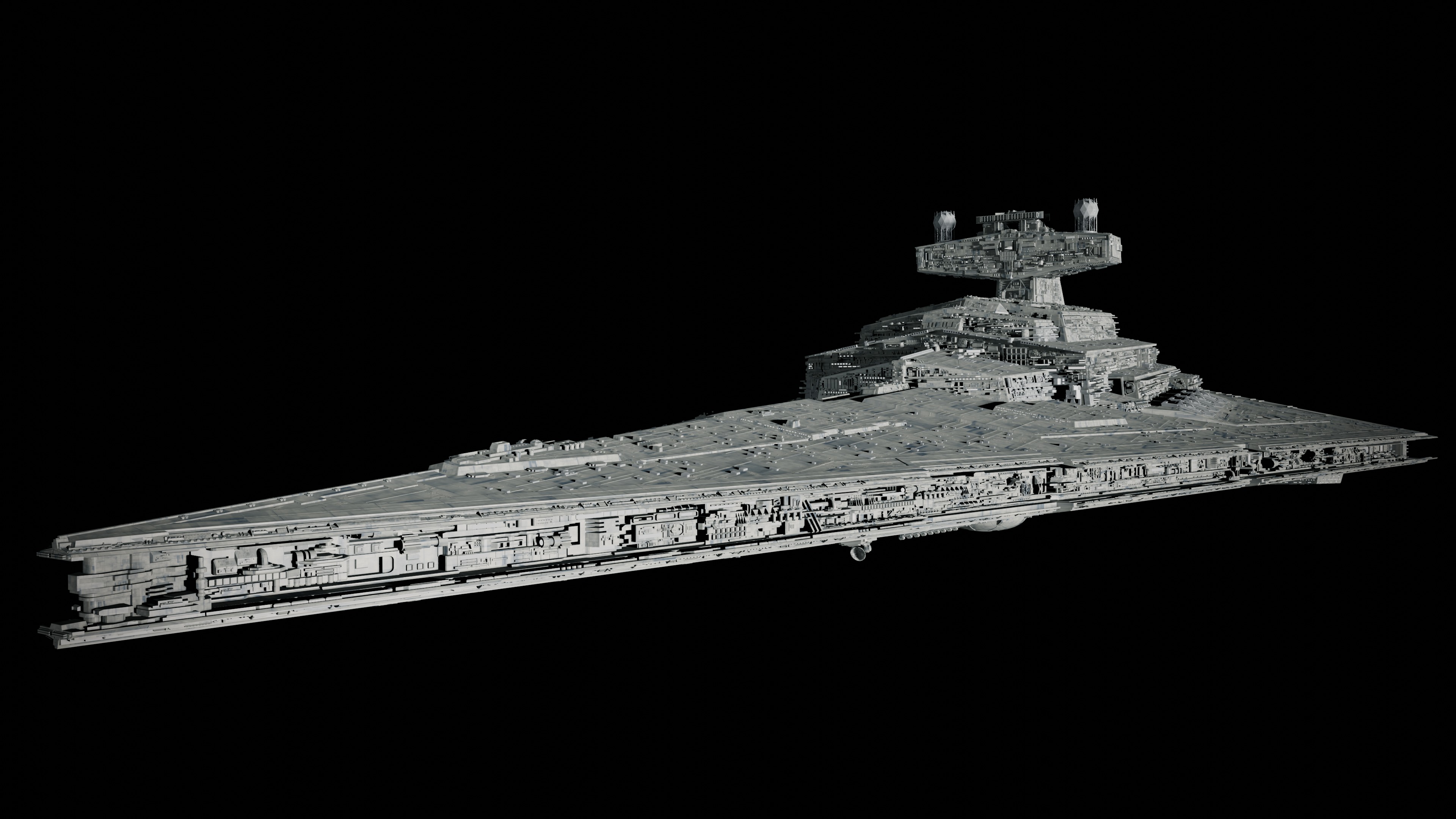 Star Wars Star Destroyer 3D model_1