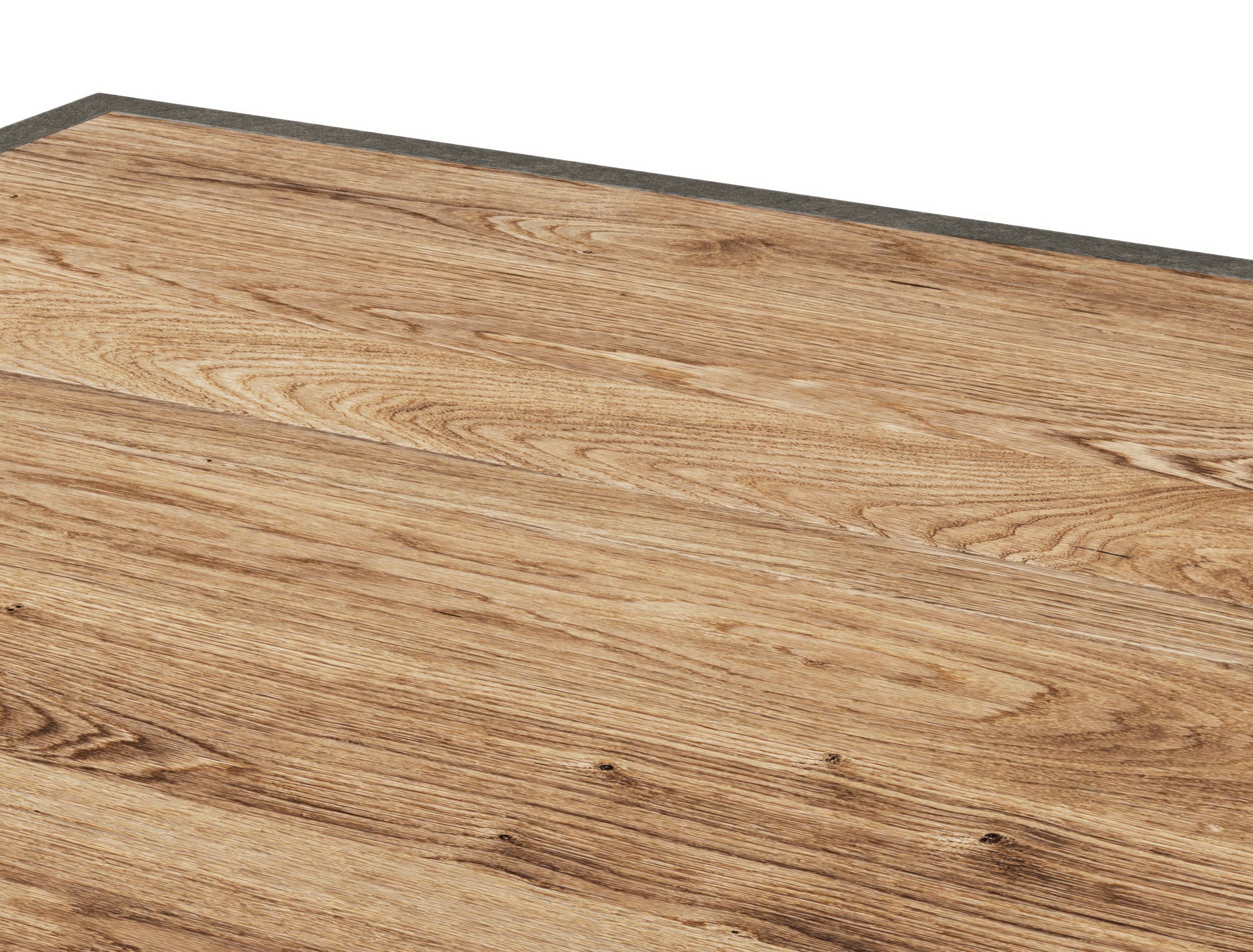 Flossy restaurant rectangle table  3D model_7