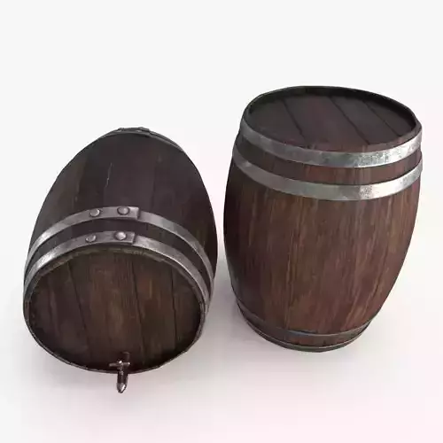 Wooden Barrel