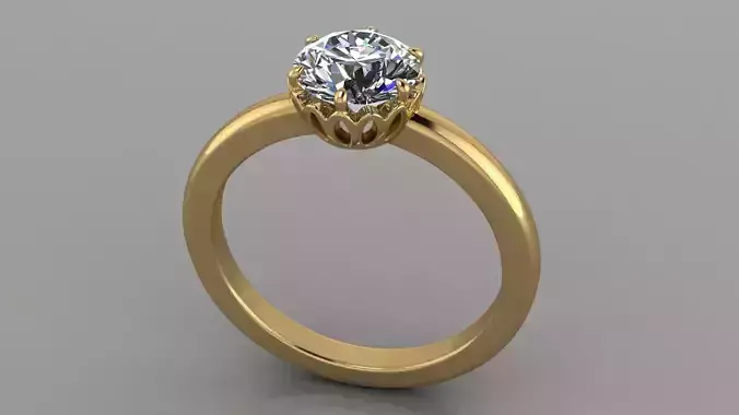 AG 500 SINGLE SOLITAIRE RING