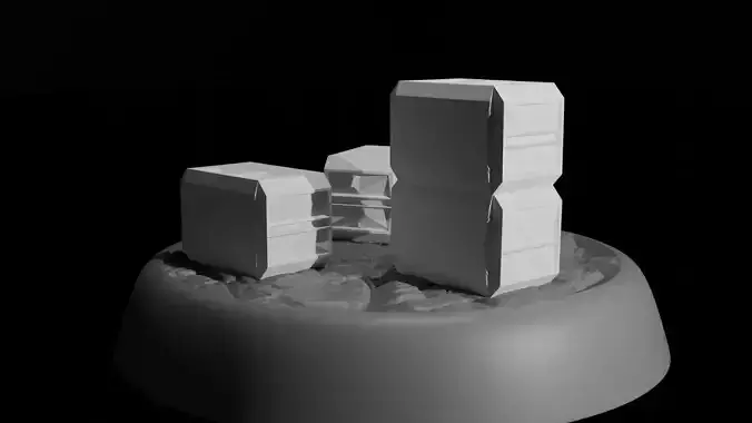 War Game AMMO BOXES 3D print model
