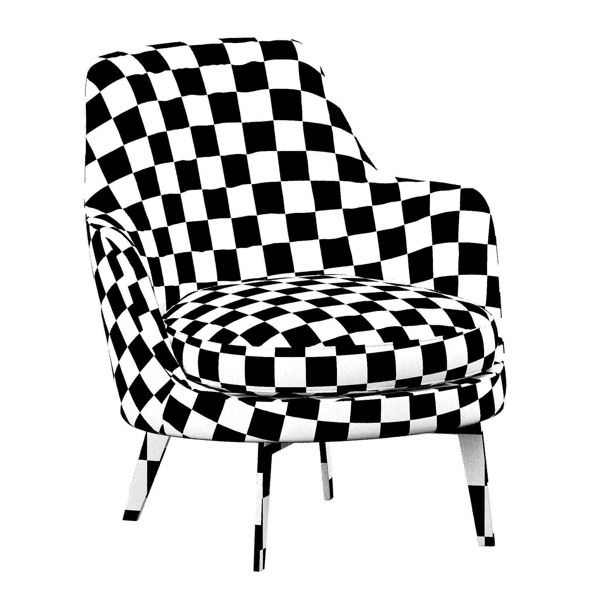 Flexform Guscio 3D model_6