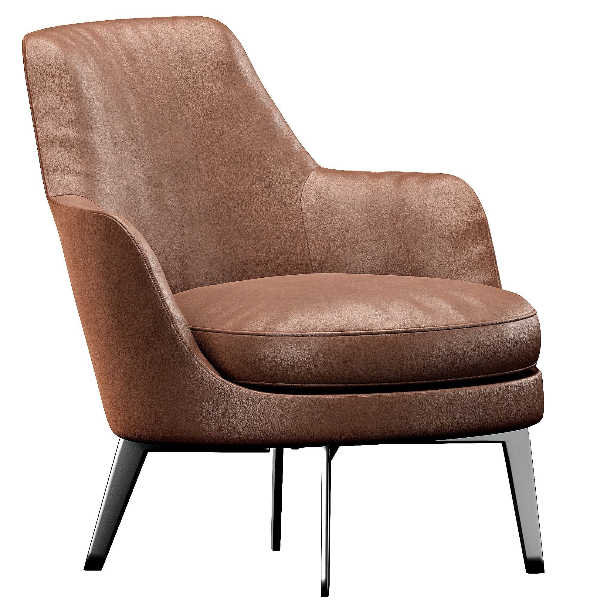 Flexform Guscio 3D model_1