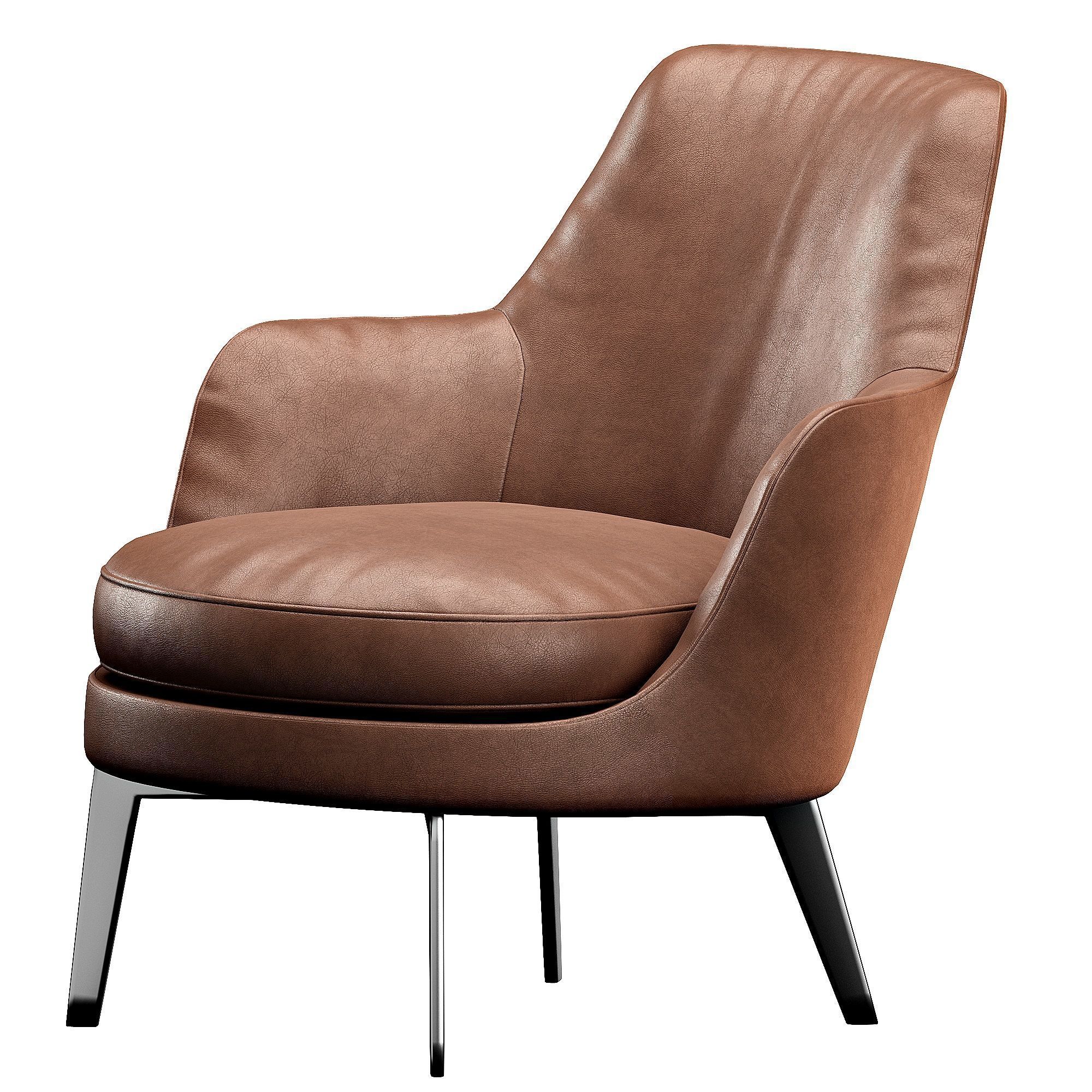 Flexform Guscio 3D model_4