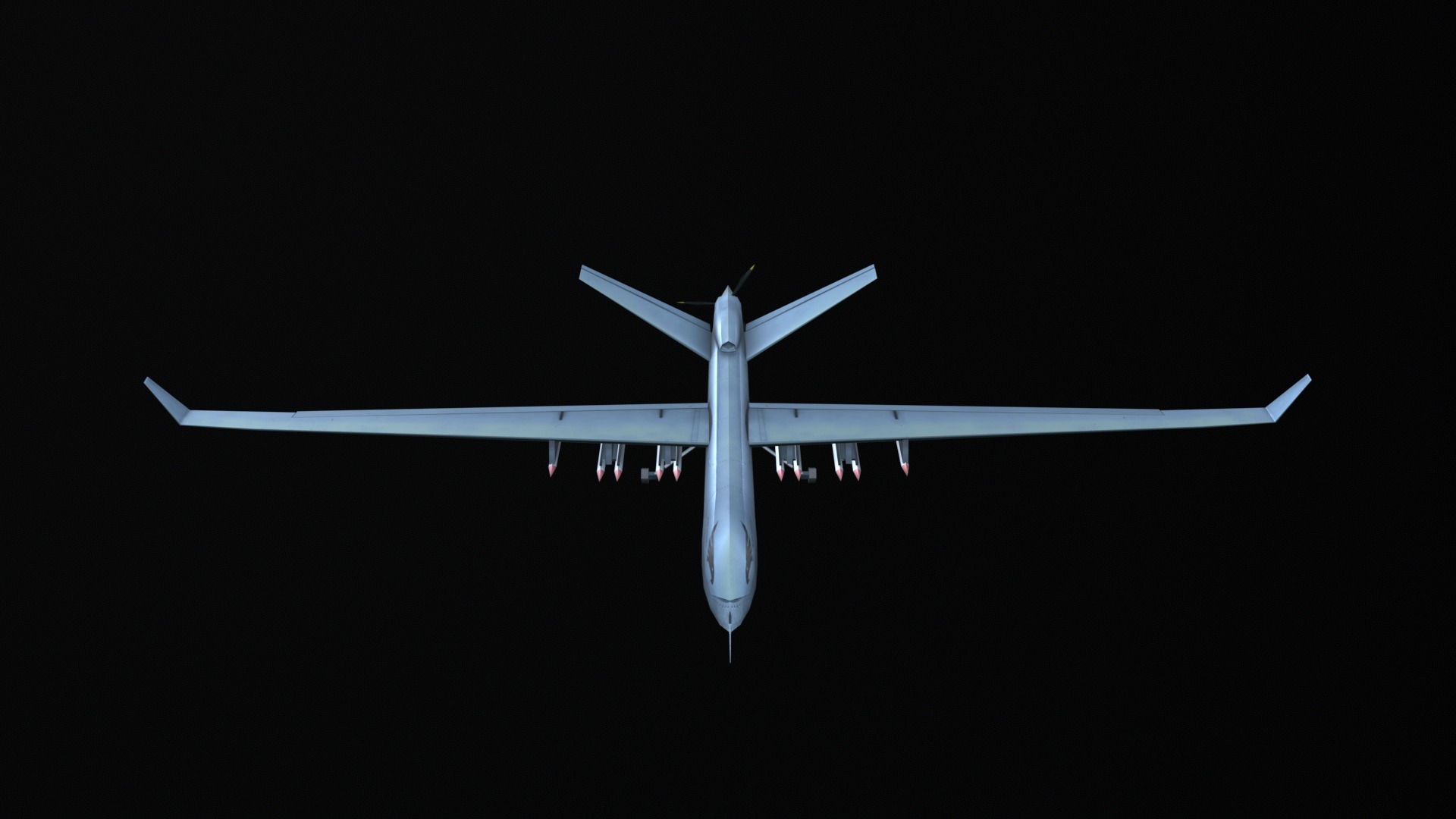 Asset - Army - UAV Wing Loong ll - 3D MODEL Low-poly Low-poly 3D model_47