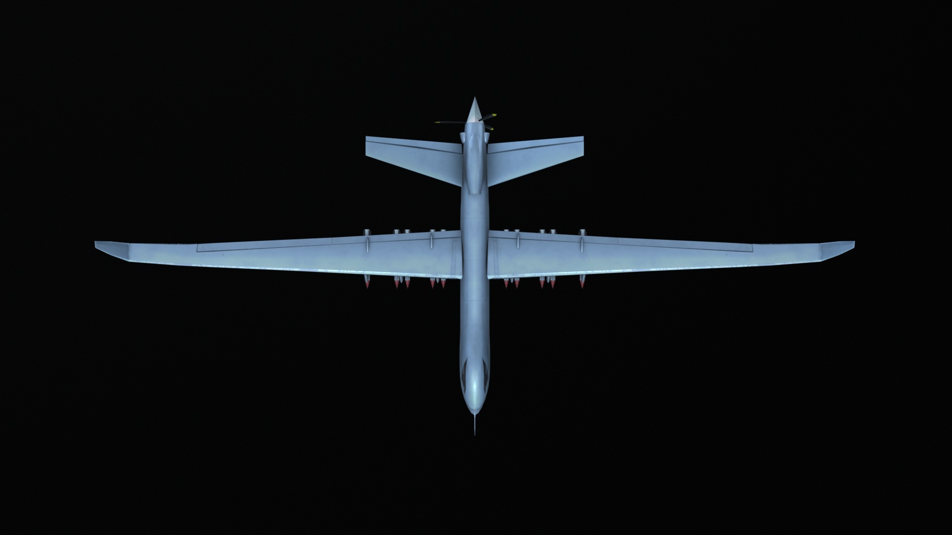 Asset - Army - UAV Wing Loong ll - 3D MODEL Low-poly Low-poly 3D model_20