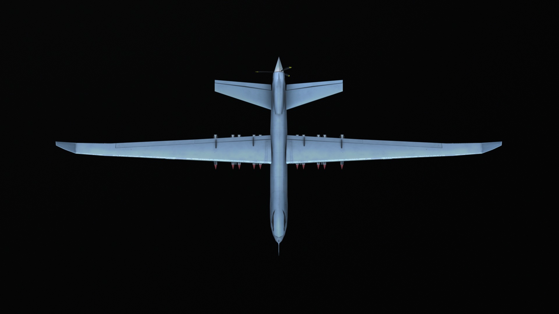 Asset - Army - UAV Wing Loong ll - 3D MODEL Low-poly Low-poly 3D model_40