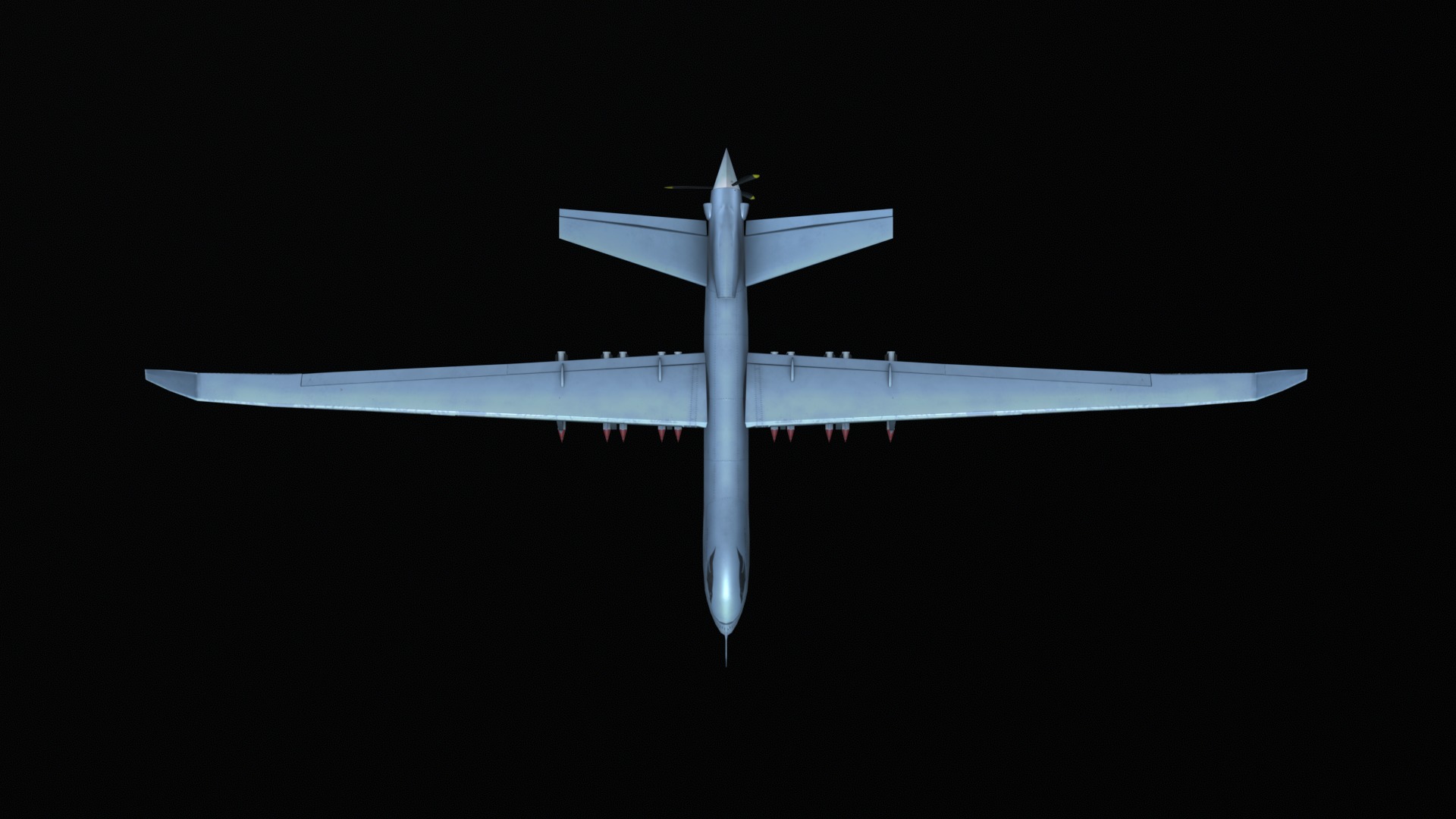 Asset - Army - UAV Wing Loong ll - 3D MODEL Low-poly Low-poly 3D model_30