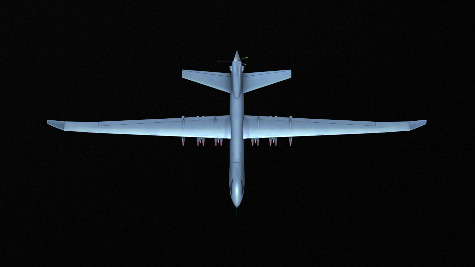 Asset - Army - UAV Wing Loong ll - 3D MODEL Low-poly Low-poly 3D model_10