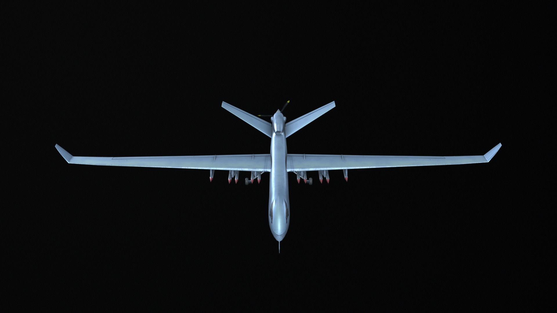 Asset - Army - UAV Wing Loong ll - 3D MODEL Low-poly Low-poly 3D model_17