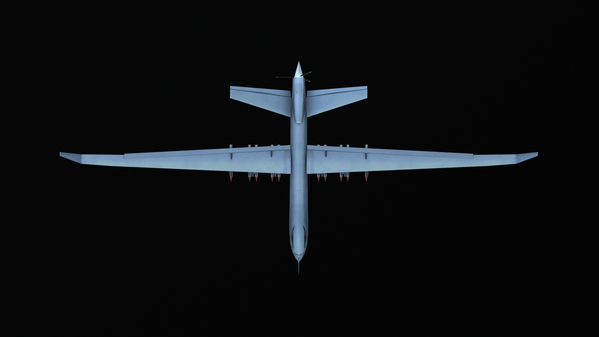 Asset - Army - UAV Wing Loong ll - 3D MODEL Low-poly Low-poly 3D model_50