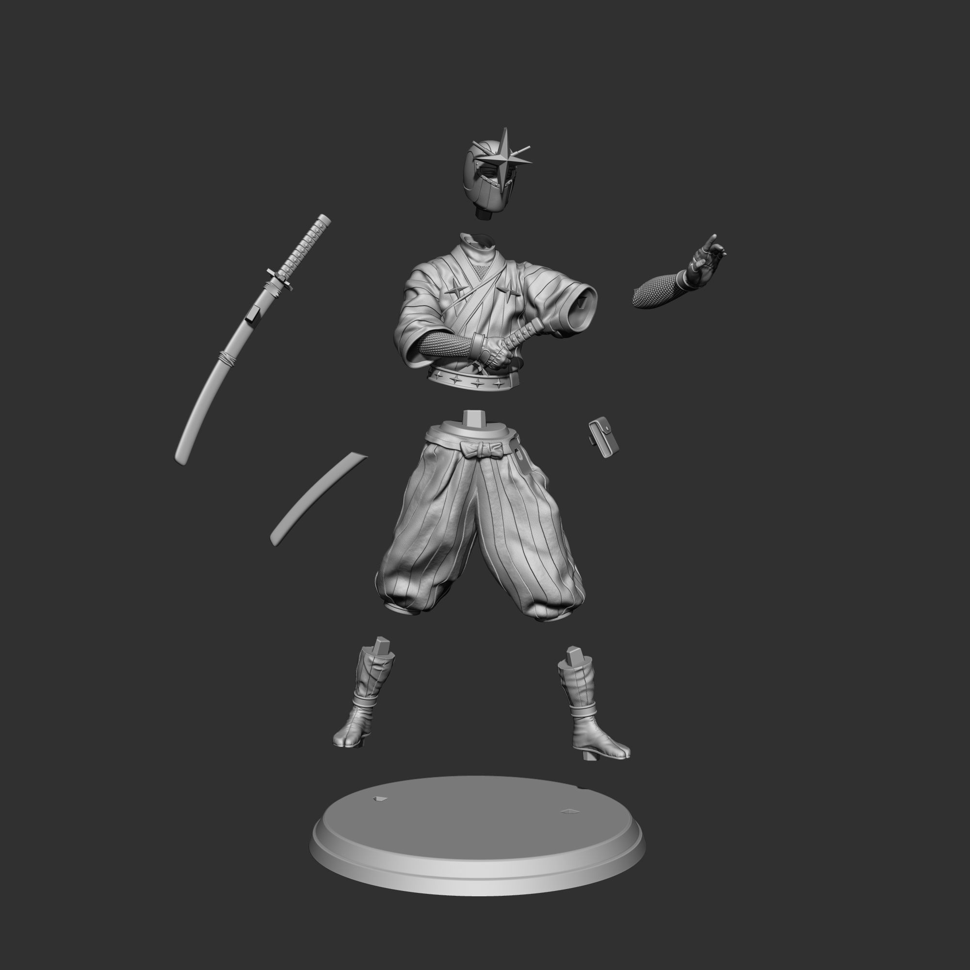 Hoshinin Retsuga 3D print model_3