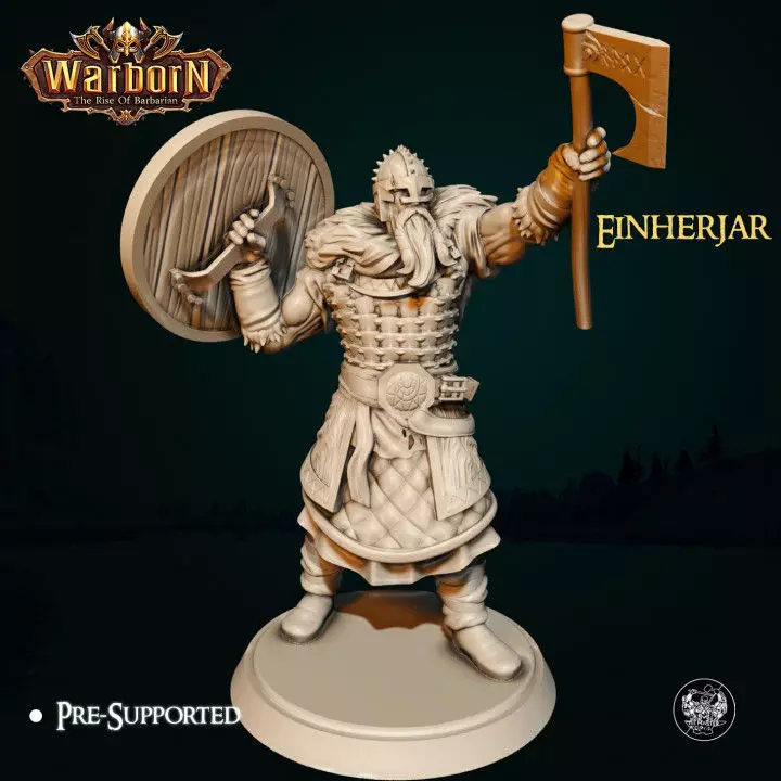 Einherjar 3D print model_0