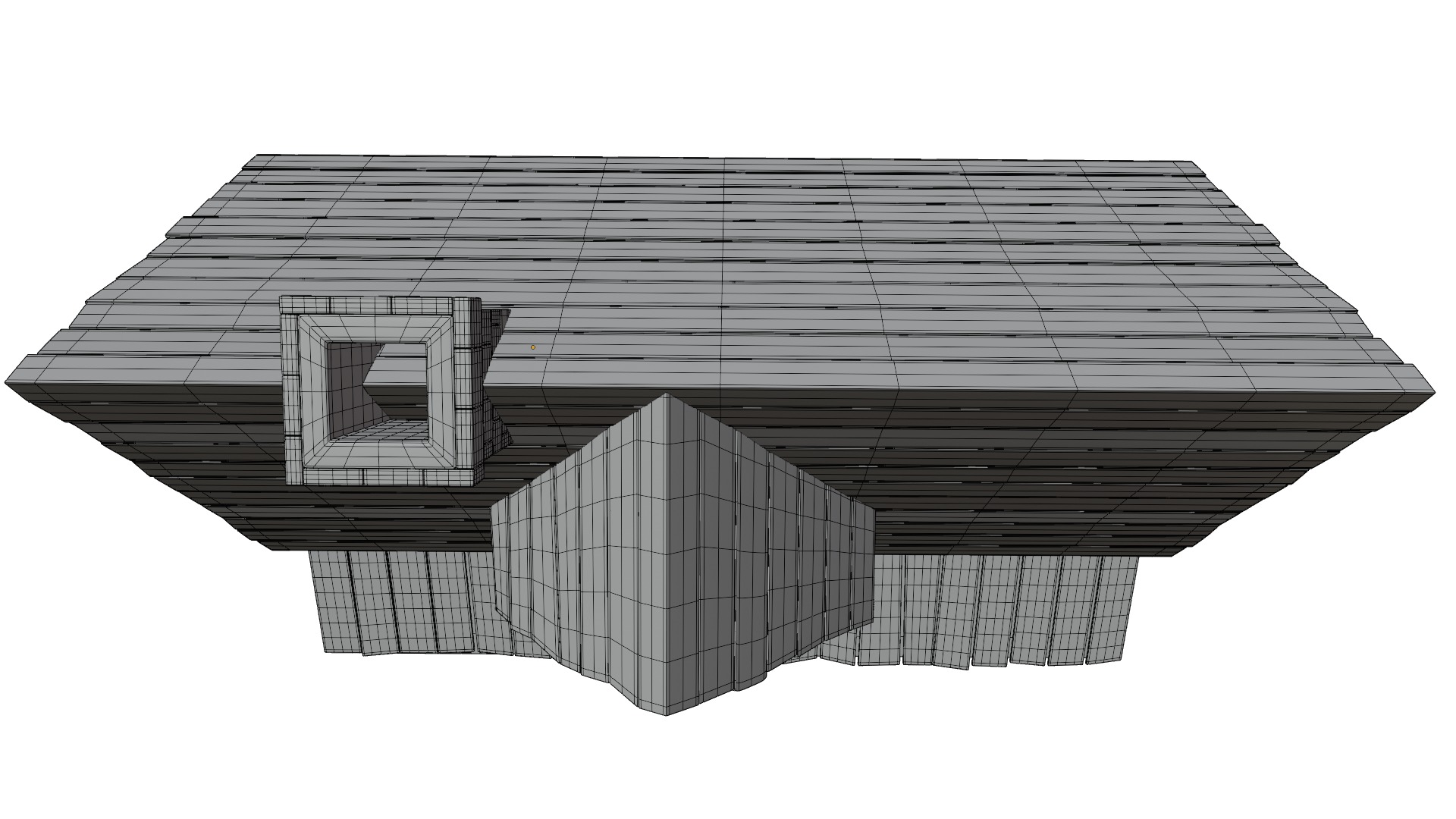 Cartoon House 3D model_17