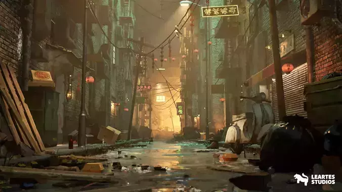 Chinese Alley Environment