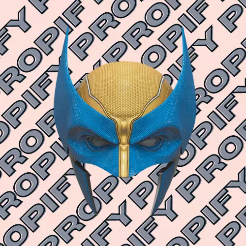 Wolverine Mask Helmet 3D Model 3D print model_0