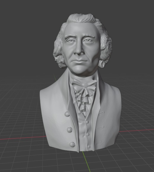Edmund Burke 3D print model_1