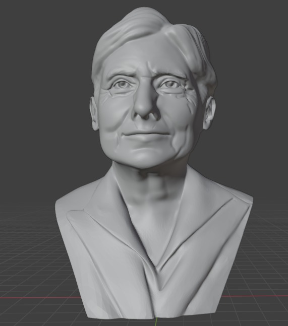 Judith Butler 3D print model_15
