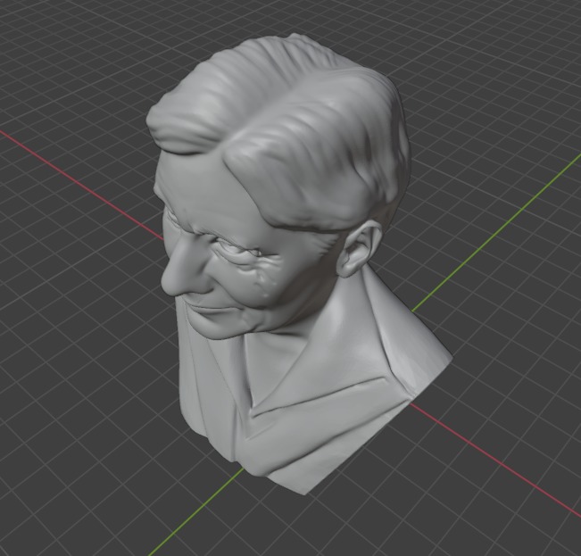 Judith Butler 3D print model_3