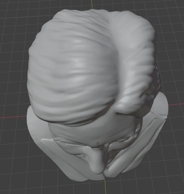 Judith Butler 3D print model_9