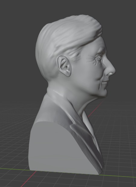 Judith Butler 3D print model_17