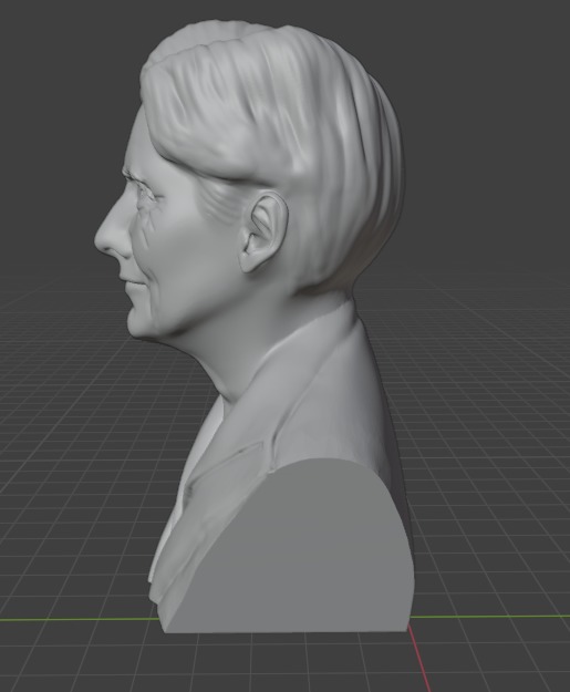 Judith Butler 3D print model_2