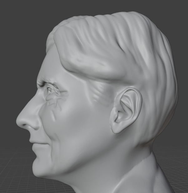 Judith Butler 3D print model_8