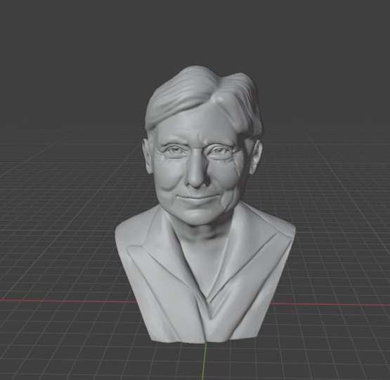 Judith Butler 3D print model_10