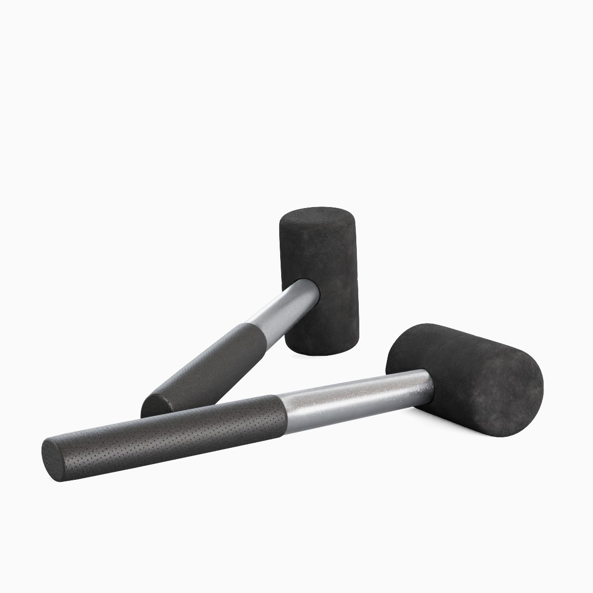 Rubber Mallet B 01 3D model_2