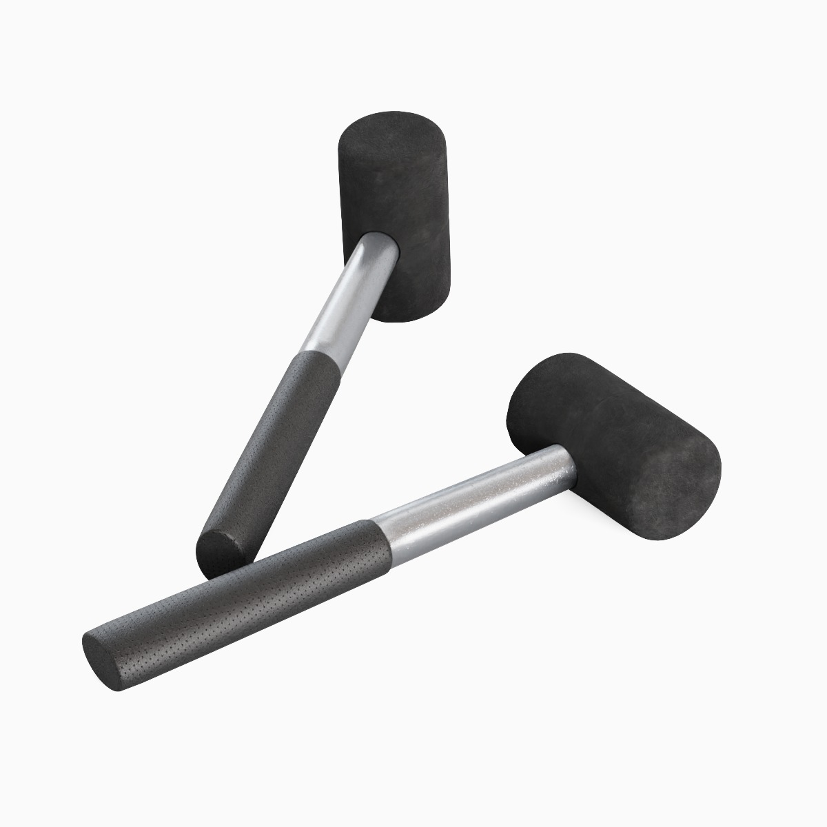 Rubber Mallet B 01 3D model_5