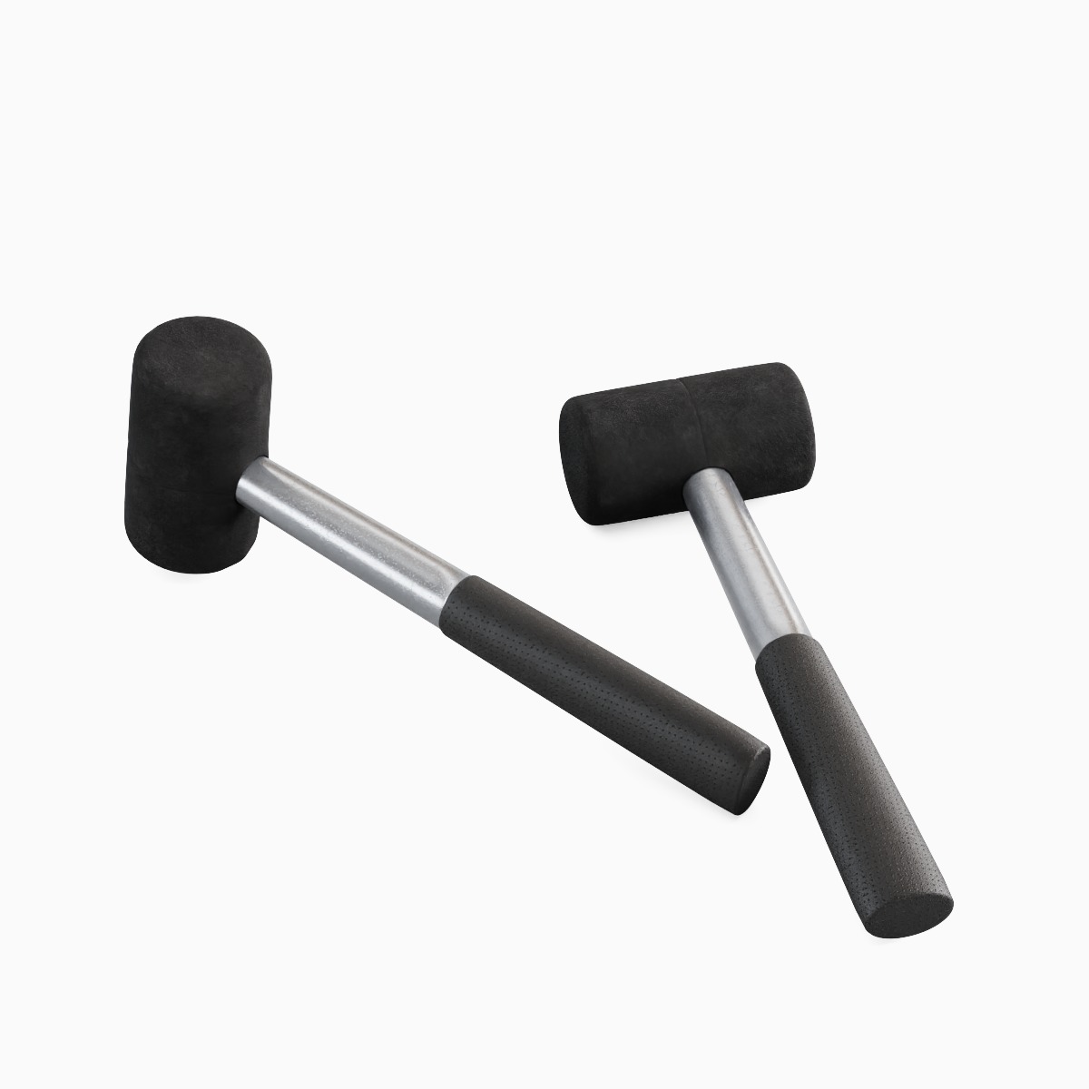 Rubber Mallet B 01 3D model_4
