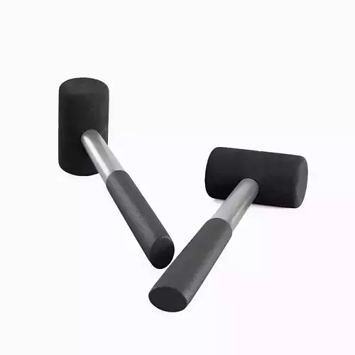Rubber Mallet B 01 3D model