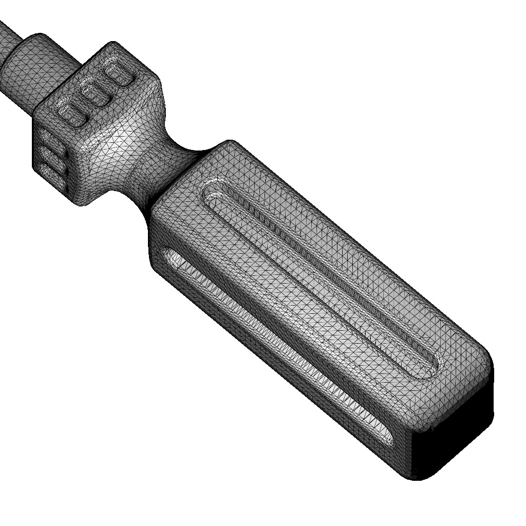 Flat Screwdriver Toy 3D print model_5