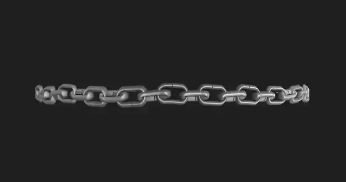 Seamless aluminum chain PBR material textures Texture