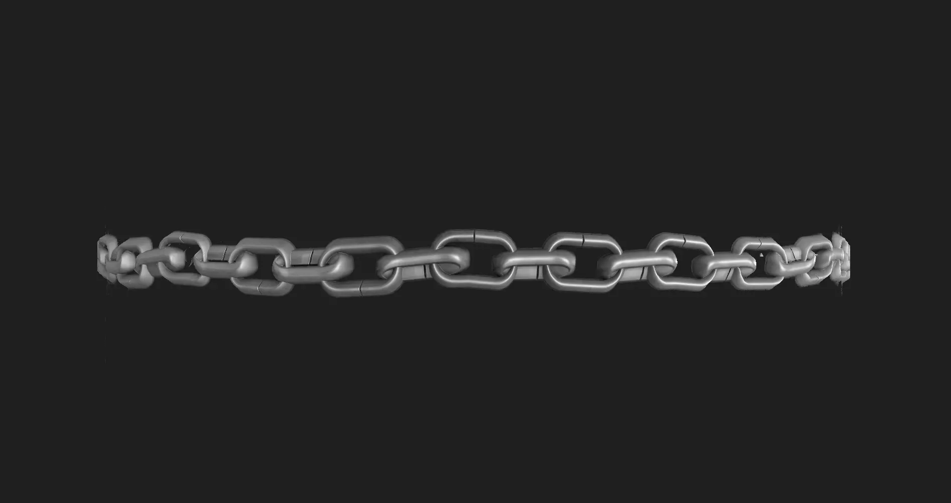 Seamless aluminum chain PBR material textures Texture_0