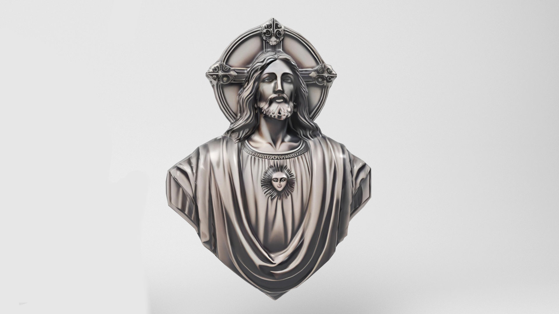 Christ models pack Low-poly 3D model_7