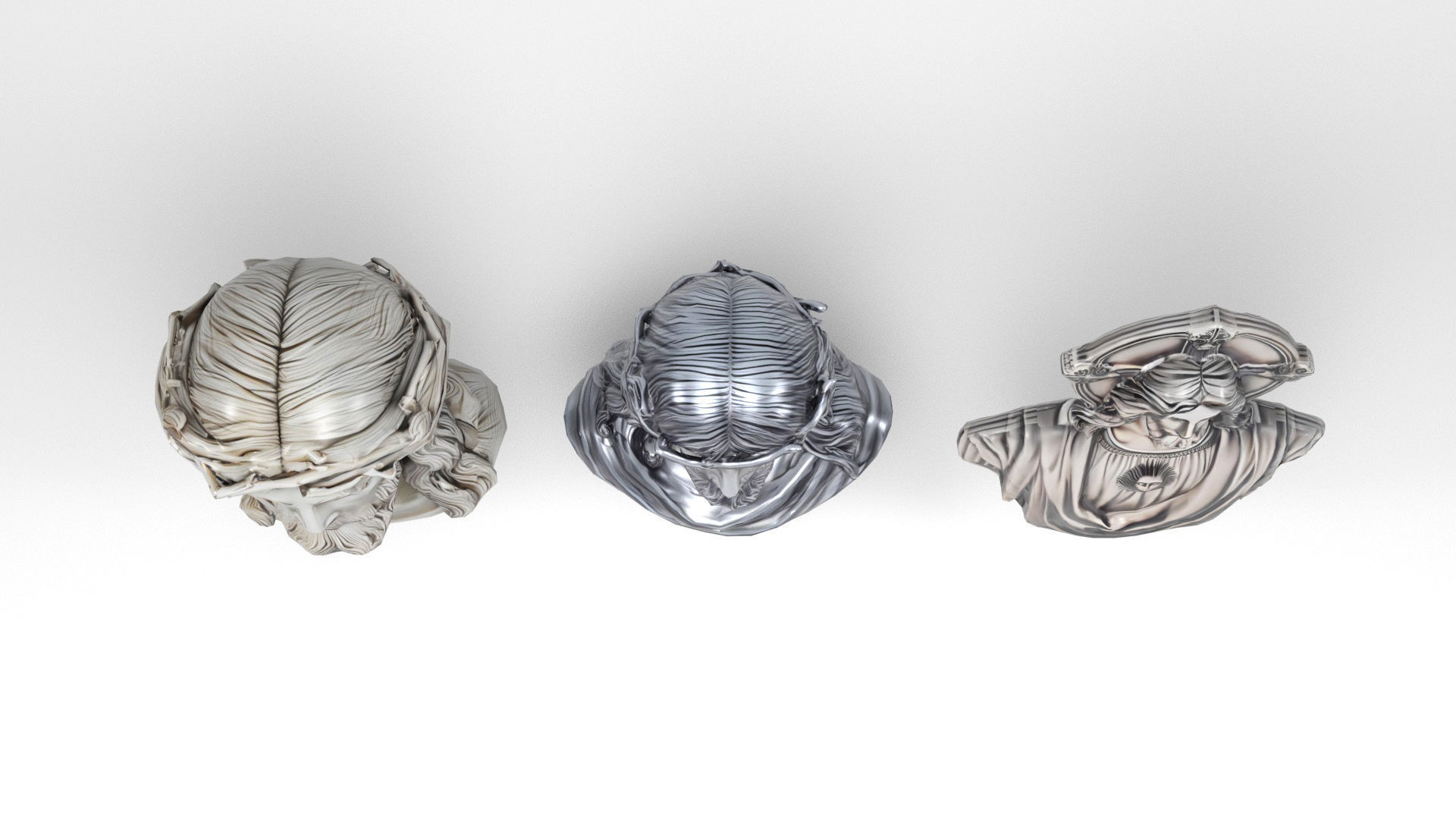 Christ models pack Low-poly 3D model_5